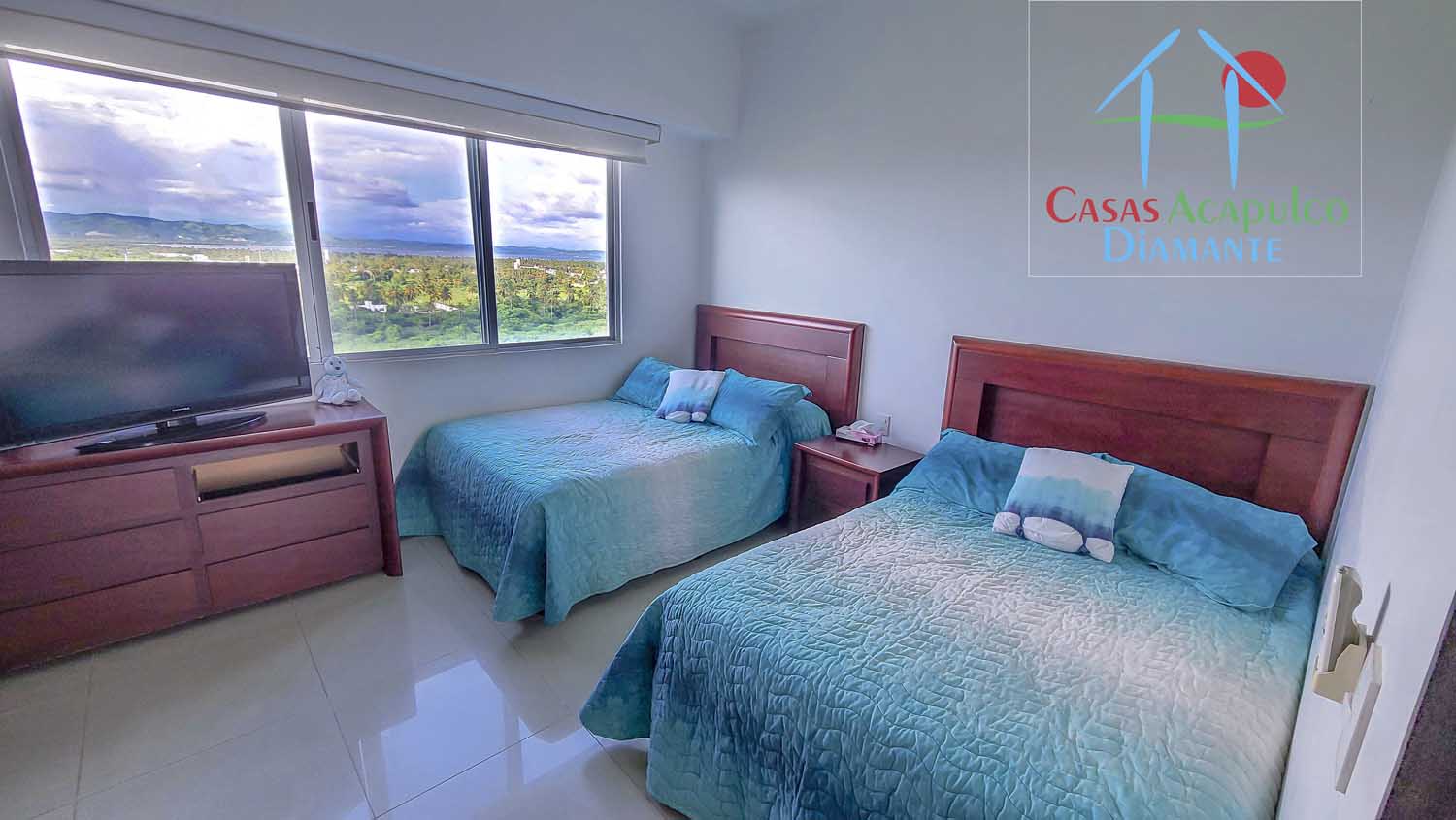 Laguna Aqua 1001 y 1002 - Recámara uno 1